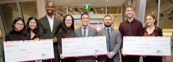 Top 3 teams of the 2023 UCalgary Map the System Campus FInals