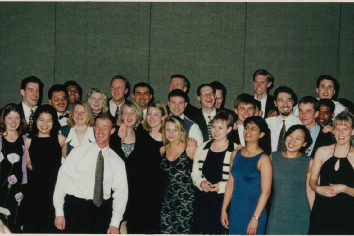 photograph of Chemical Engineering Class of 1998
