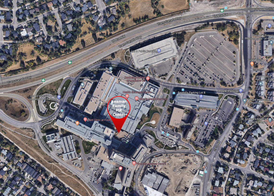 Foothills Medical Centre Map