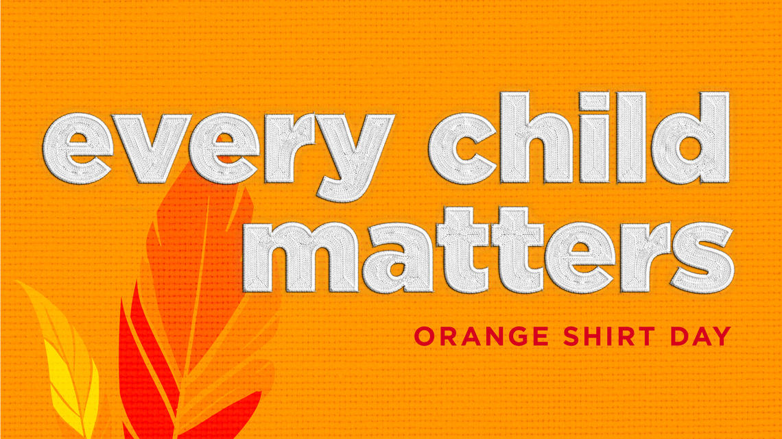 Every child matters - Orange Shirt Day
