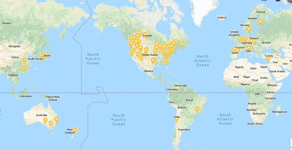 Lecture locations