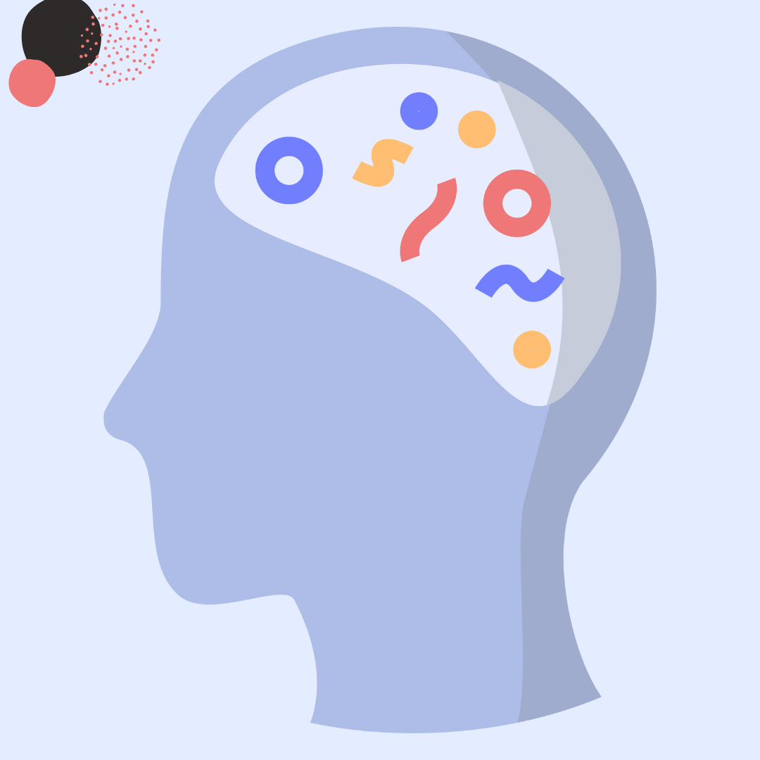 An illustration of the brain for a mental health-related event