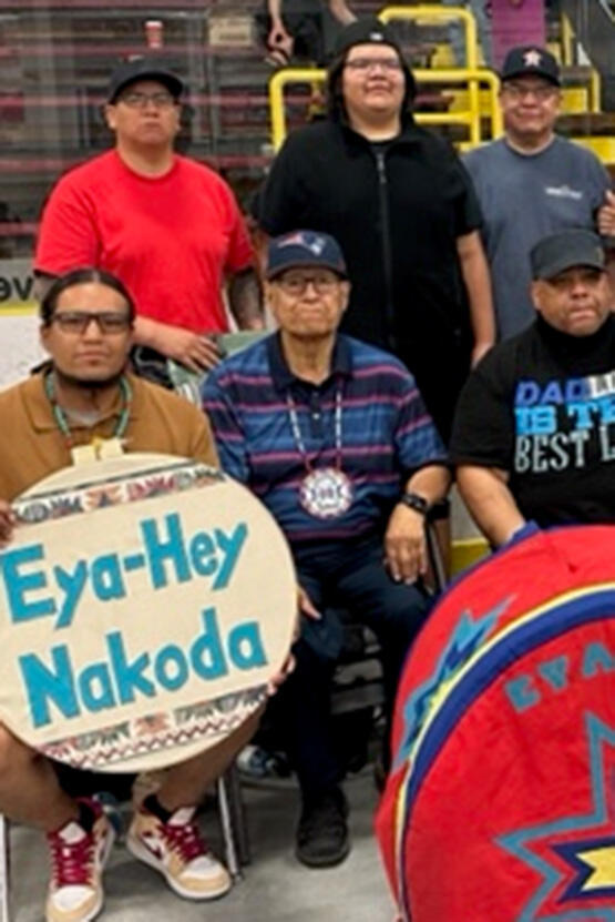 Rod Hunter and Eya-Hey Nakoda