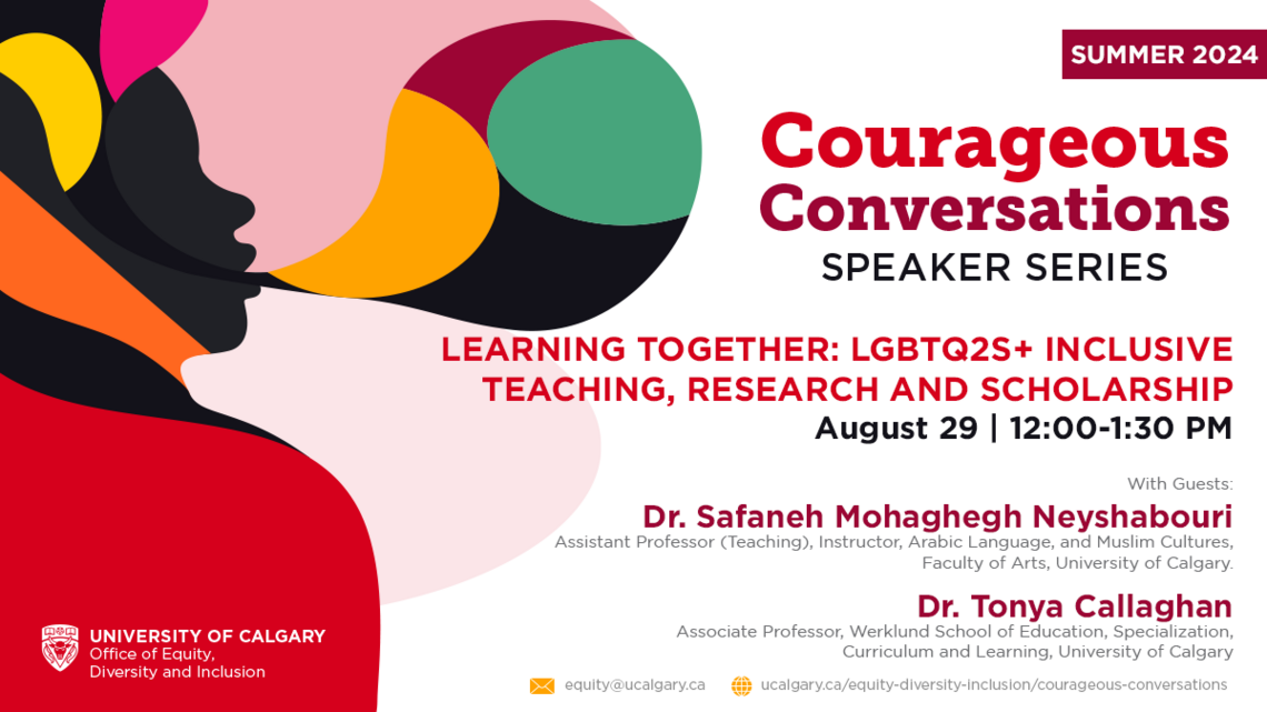 Learning Together: LGBTQ2S+ Inclusive Teaching, Research and Scholarship