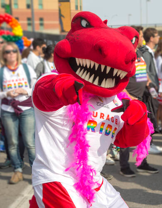 Rex at Pride Calgary Week