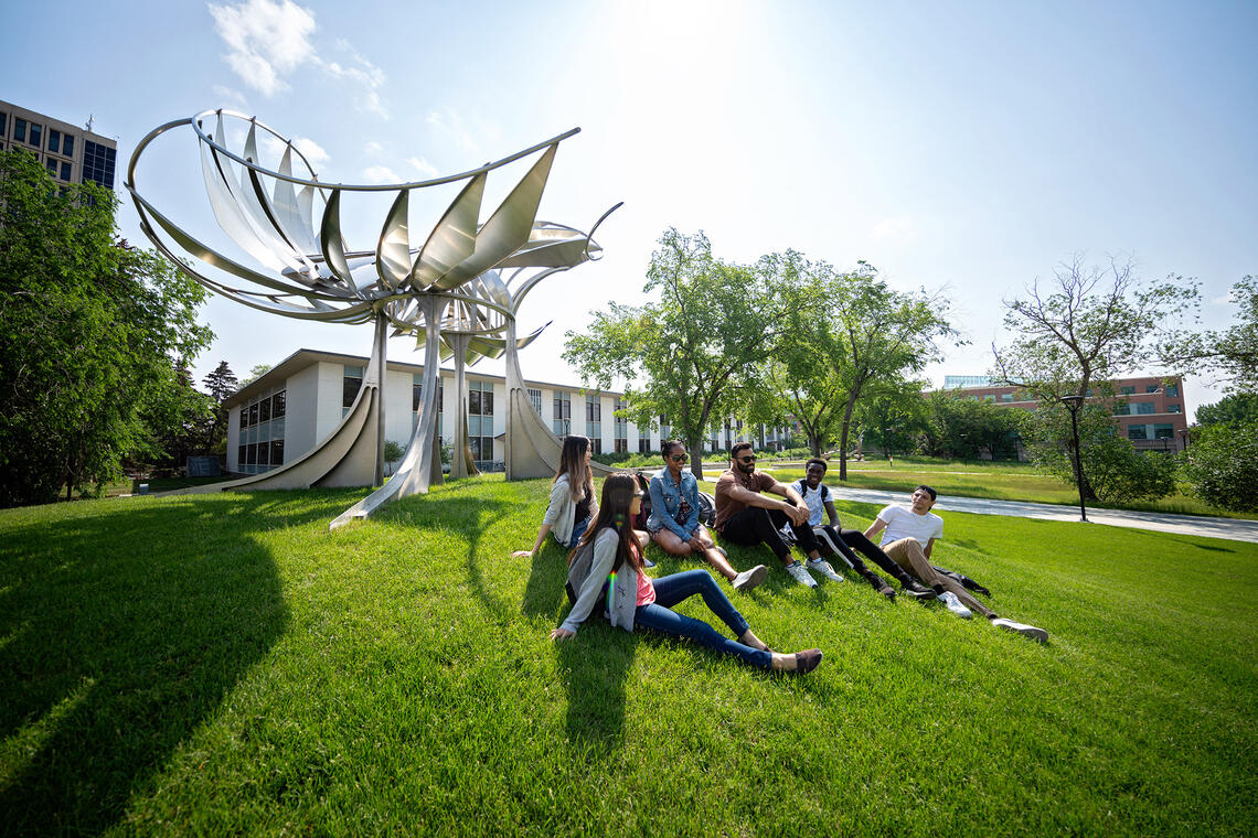 Students on Campus