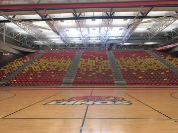 Jack Simpson Gym Bleachers