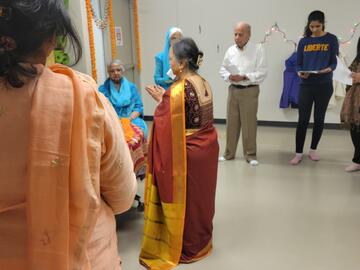 Hindu Chaplains celebrate Diwali