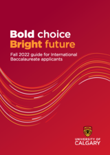Fall 2022 guide for International Baccalaureate (IB) applicants