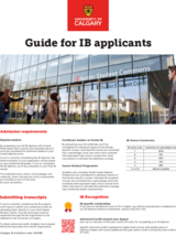 Fall 2024 guide for International Baccalaureate (IB) applicants