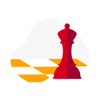 An illustration of a chess piece on a chessboard