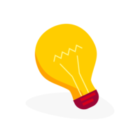 A lightbulb illustration