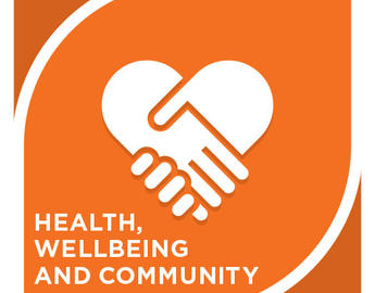 Decorative image: Health, Wellbeing and Community