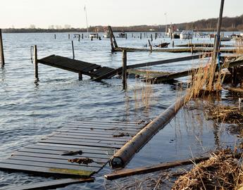 The water rises in the South Funen by Knud Erik Christensen