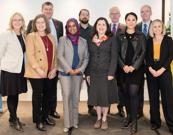 An image with leaders at UCalgary