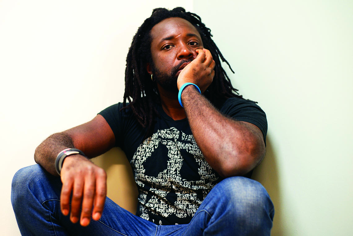 Marlon James' acclaimed first novel, John Crow’s Devil, was rejected 70 times before he found a publisher. Photo by Jeffrey Skemp 