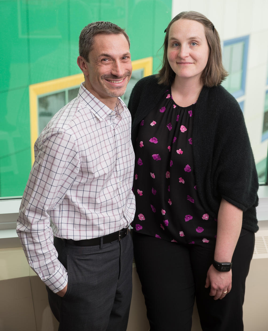 Dr. Stephen Freedman is supervising Gillian Tarr’s project at the Alberta Children’s Hospital. The emergency department receives thousands of visits every year from children suffering from vomiting and diarrhea related to intestinal infections.