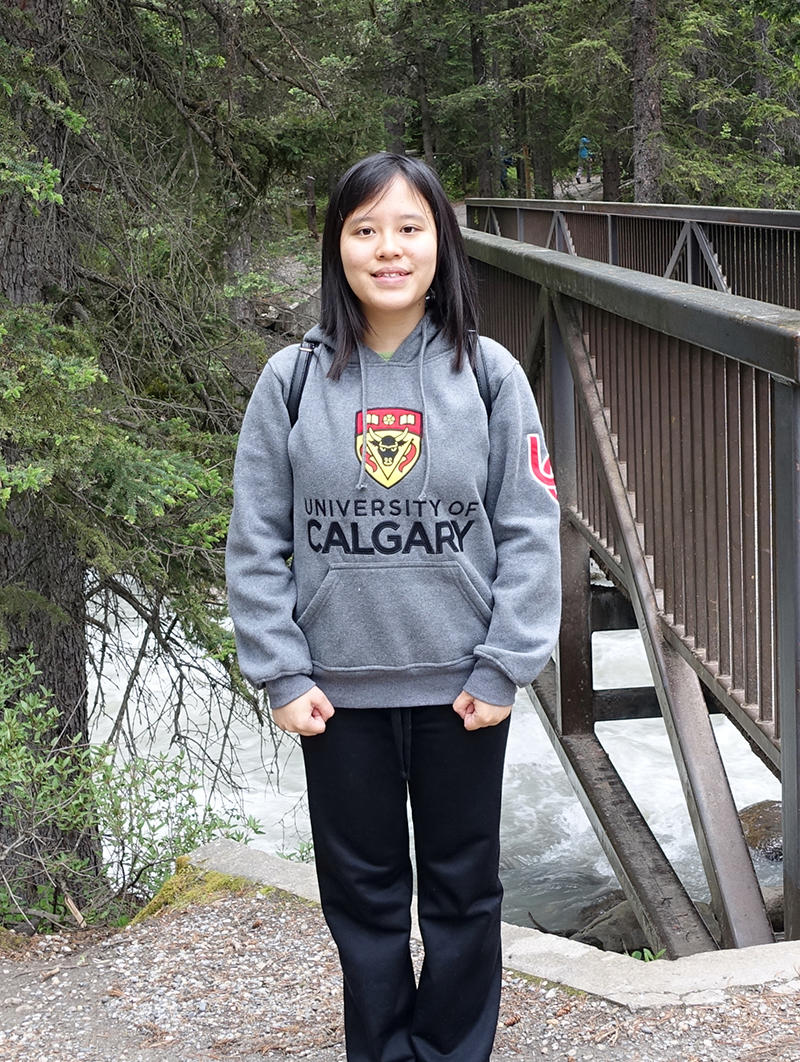 Alice Zhang, BSc'18, was an ambassador in the Science Ambassador Program.