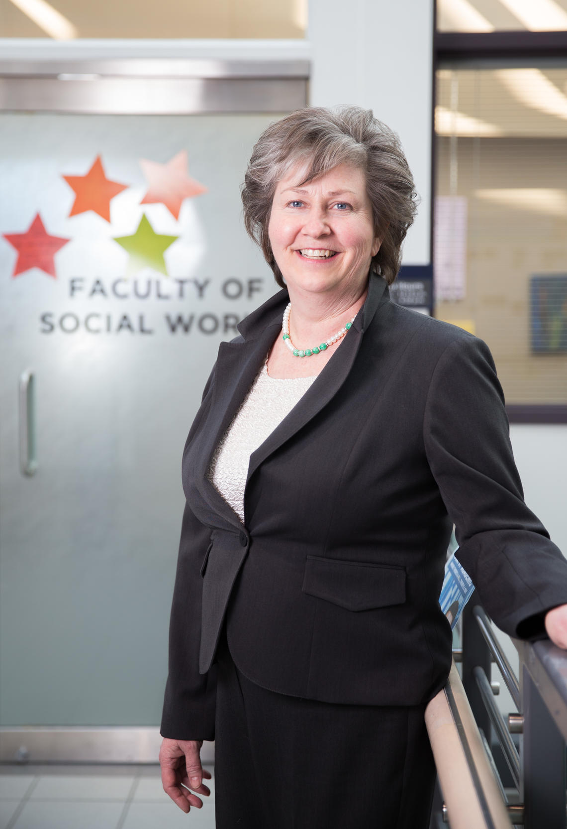 Ellen Perrault, associate dean (teaching and learning) in the Faculty of Social Work, received the Award for Educational Leadership (Individual, Formal Role)