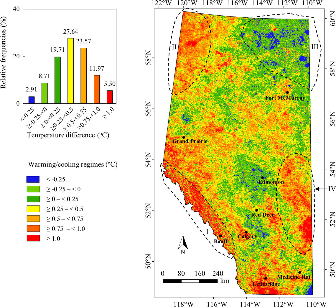 Heat Map of Alberta 