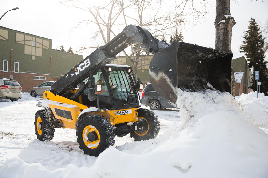 Facilities management crews do their best to clear snow and ice as quickly as possible. Report icy or snow-covered pathways to Customer Care.