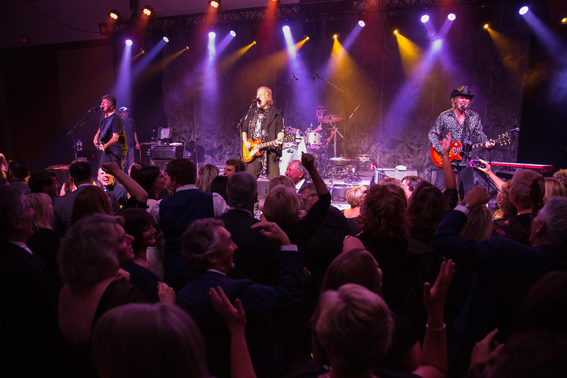 Canadian rocker Randy Bachman gets the crowd moving as the headliner at the fourth annual The Beat Goes On Gala in September, 2017.