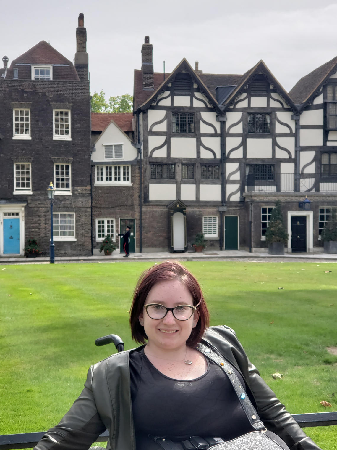 Keighley Schofield helped develop the Transition Navigator Trial project. The third-year psychology student at St. Mary’s University College in Calgary is pictured here on her summer vacation visiting London, England.