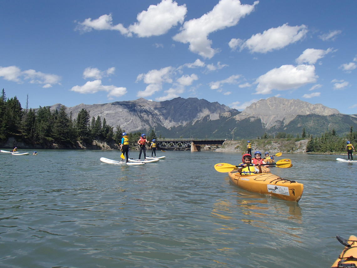 The Outdoor Centre makes learning to paddle easy, offering programs for people of all ages to learn how to paddle safely.