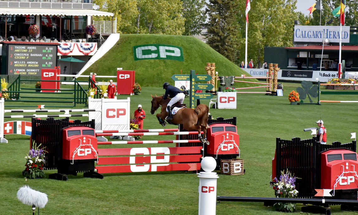 The Libin Institute received $127,000 from Canadian Pacific after the Canadian Pacific International, held at Spruce Meadows Sept. 9. 