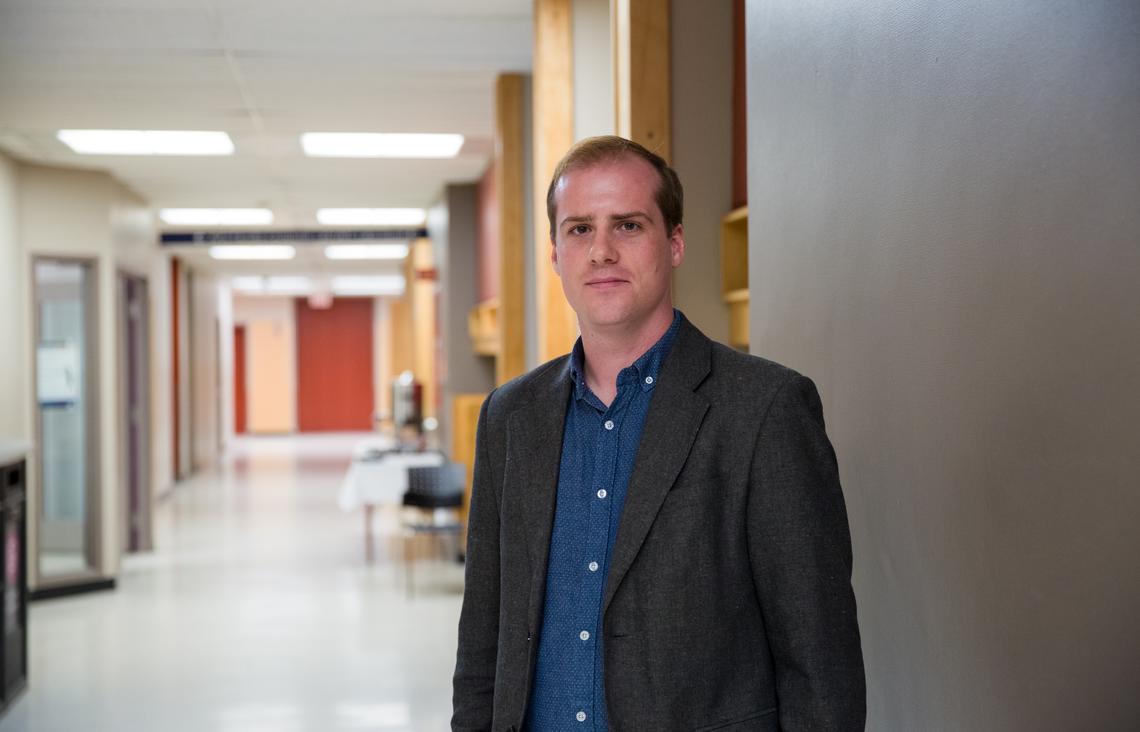 University of Calgary Post Doctoral Fellow Matthew Oram researched the history of Spring Grove State Hospital's (Maryland) therapeutic LSD experiments