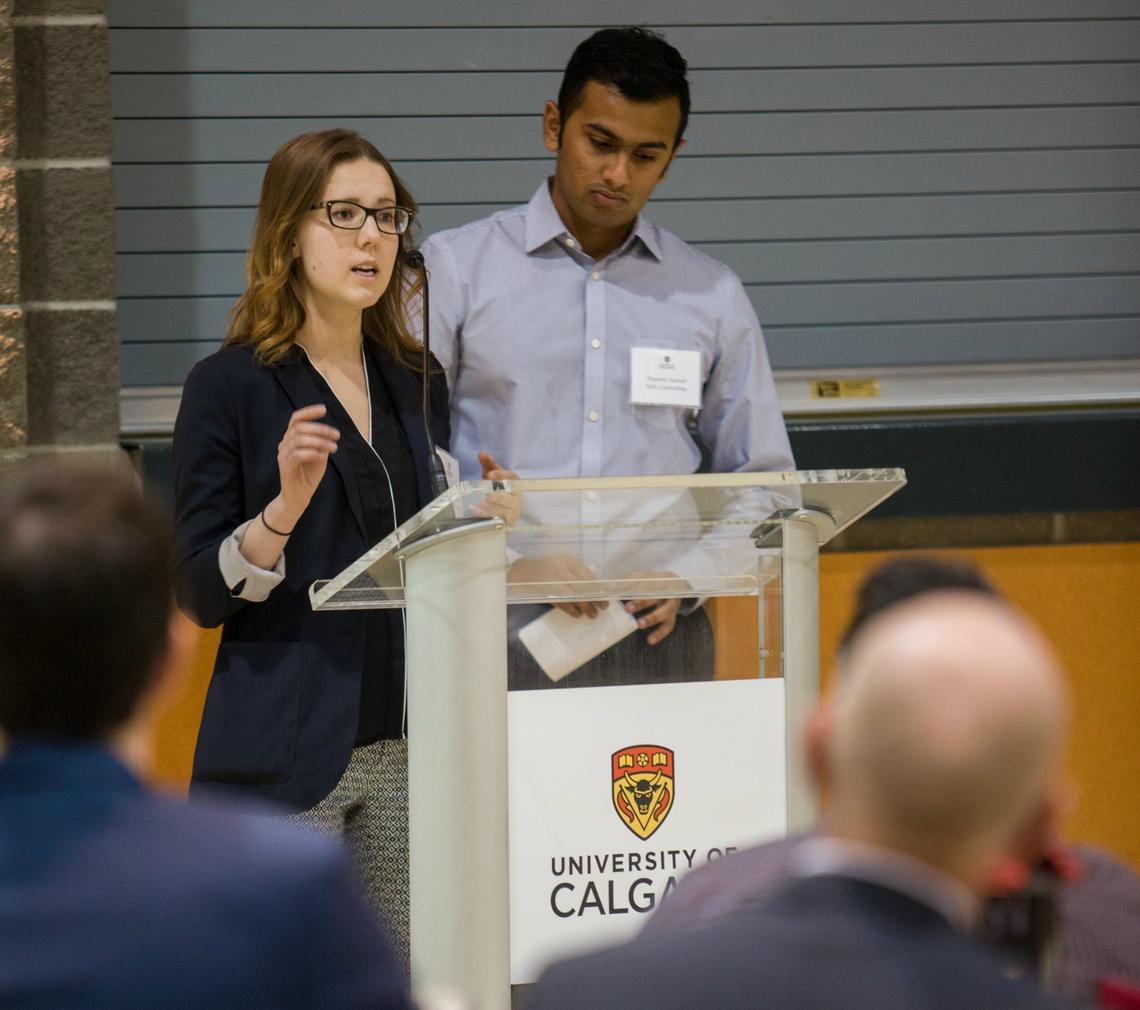 Mariya Shtil and Shaamir Haneef attended the Canadian Chemical Engineering Conference in Quebec City through the SEEL Program.