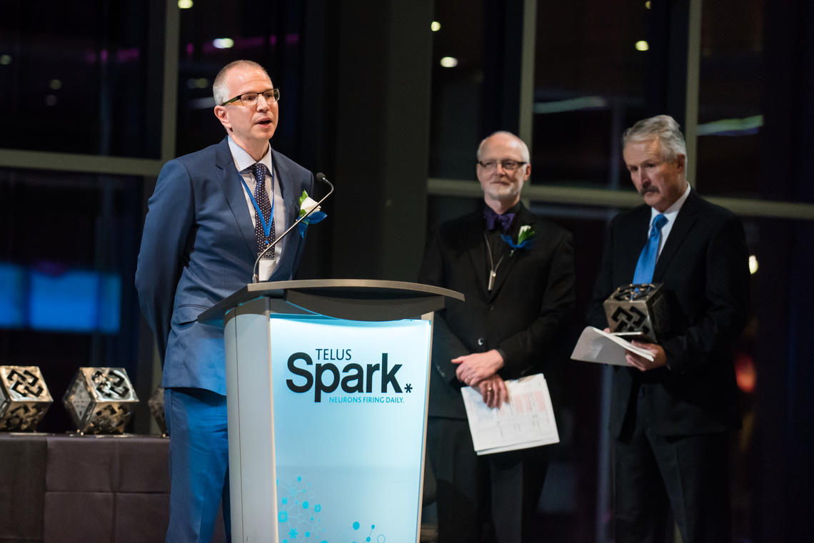 Applied Technology and Innovation Award: Chris Clarkson.
