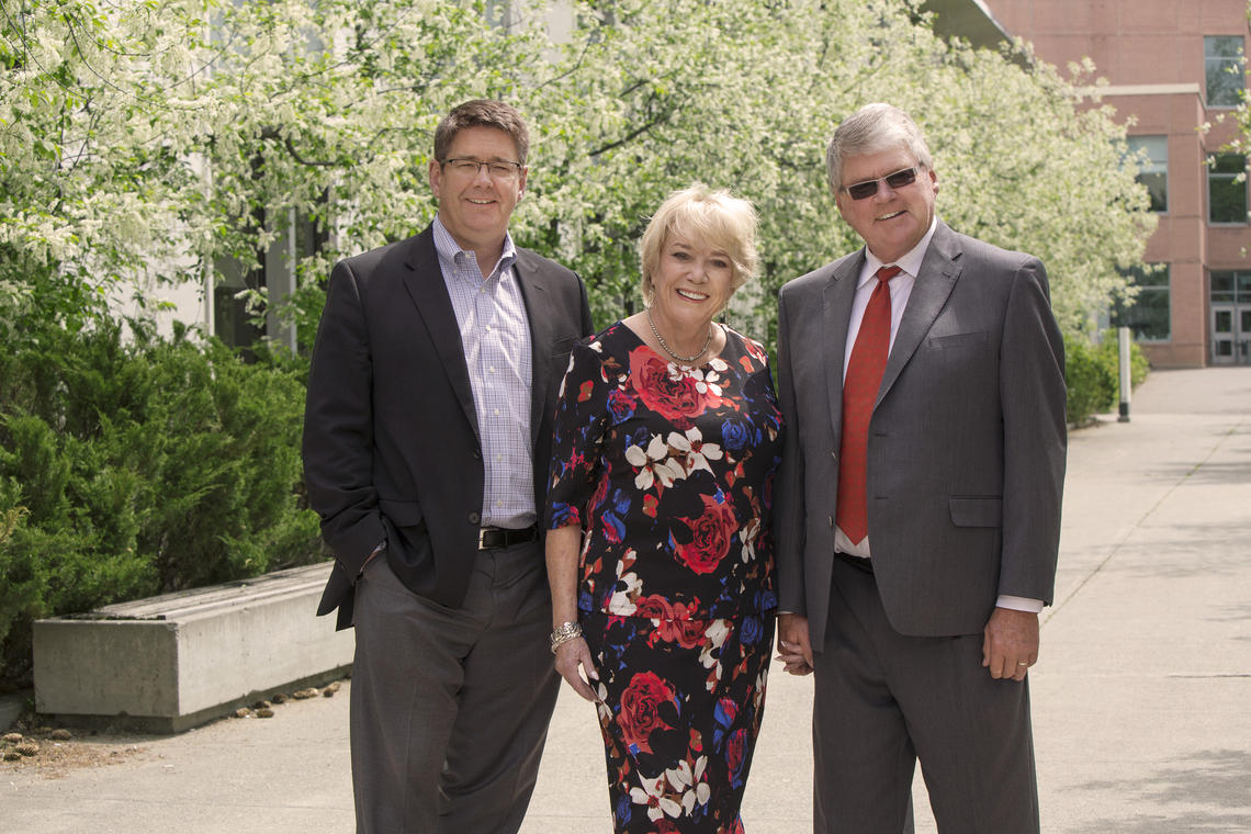 The new Hunter Hub for Entrepreneurial Thinking at the University of Calgary is supported by a generous gift from the Hunter Family Foundation: Derrick, Diane, and Doug Hunter.