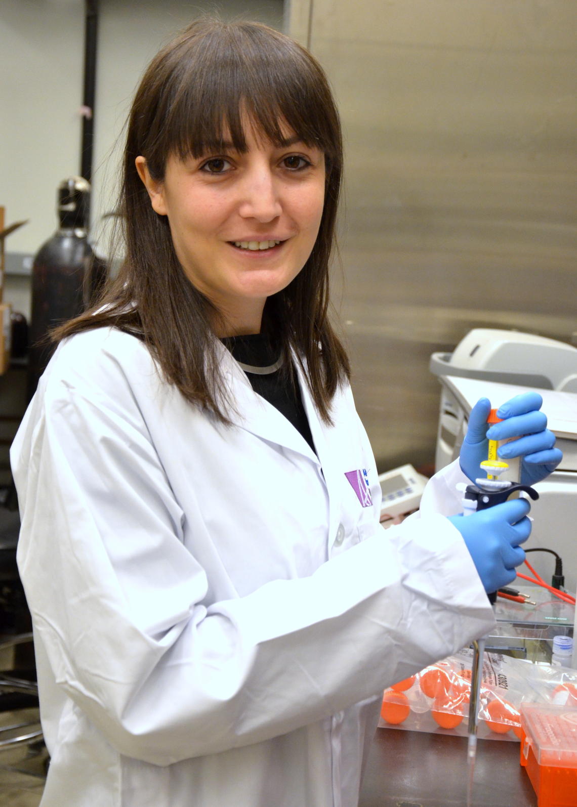 Italian postdoctoral researcher Maria Morena came to the University of Calgary to work with Matthew Hill, PhD, Canada Research Chair in Neurobiology in the Cumming School of Medicine. She hopes her look into the brain's chemistry and circuitry will reveal what causes post-traumatic stress disorder and new approaches to treat it.