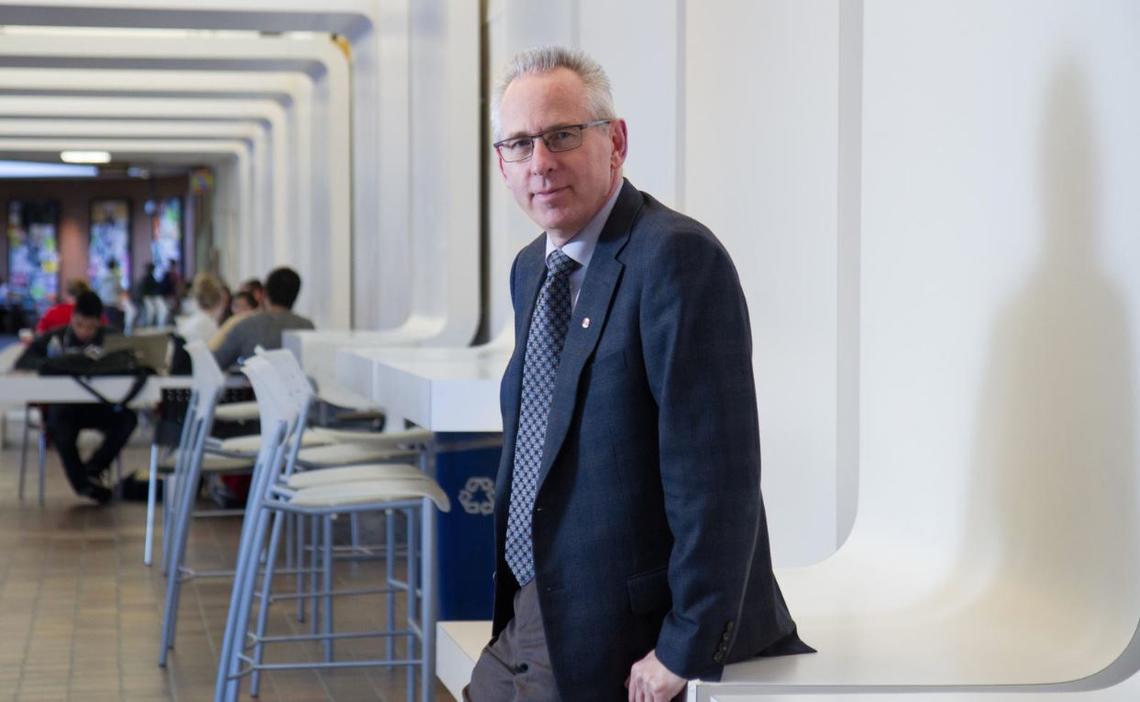 New University of Calgary President and Vice-chancellor, Ed McCauley.