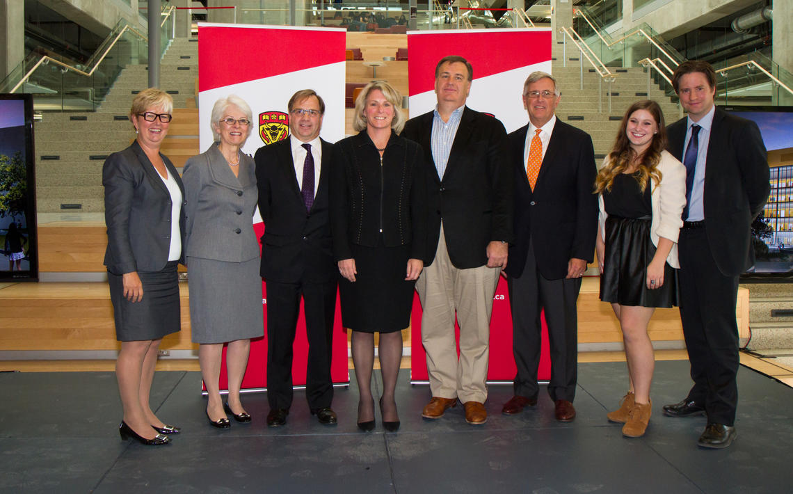 The University of Calgary announced the single largest corporate donation in its history.