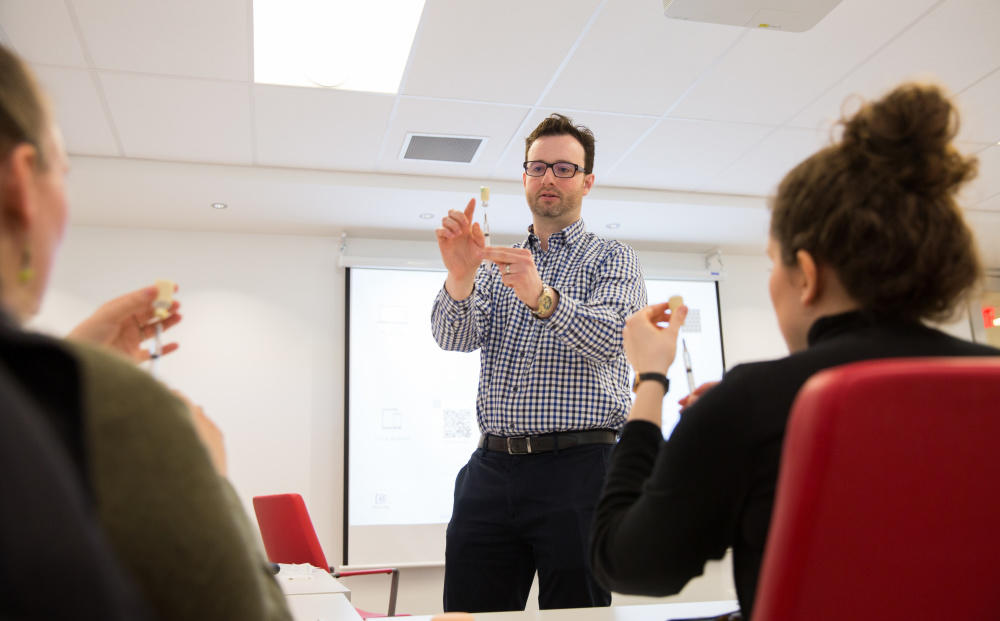 In addition to his support on established staff wellness initiatives, Brendan Webster and his team are developing new training and awareness programs like naloxone training, which helps faculty and staff learn to recognize and respond to the signs and symptoms of an opioid overdose. Sign up today.