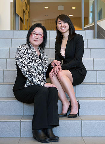 Alumna Dora Lam, QC, JD’85, will be on hand as her daughter Christina, BSc’10, receives her law degree on May 9.
