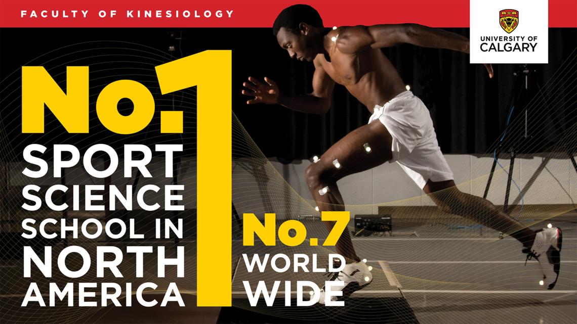 UCalgary’s Faculty of Kinesiology is the No. 1 ranked sport science school in North America.