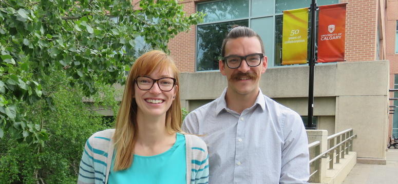 Suzanna Crawford, Master of Nursing student, and Michael Purdy, a biomedical engineering graduate student, started Enable.