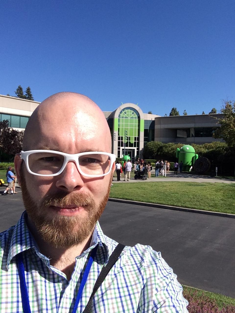 Kody Dillman was one of dozens of people to win Google scholarships and attend the Google Scholars' Retreat in Silicon Valley June 18-21.