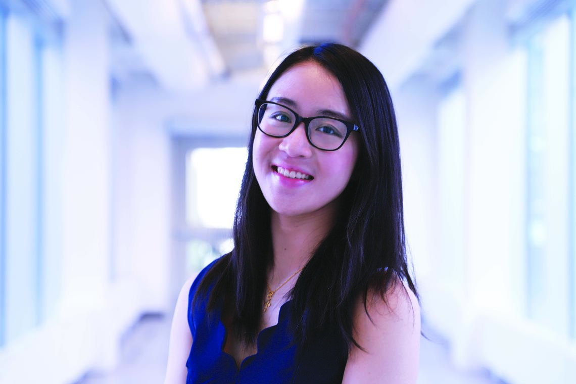 Tina Guo, founder of the Students Against Domestic Abuse Association and third year medical student aims to incorporate advocacy on domestic abuse in her medical career.