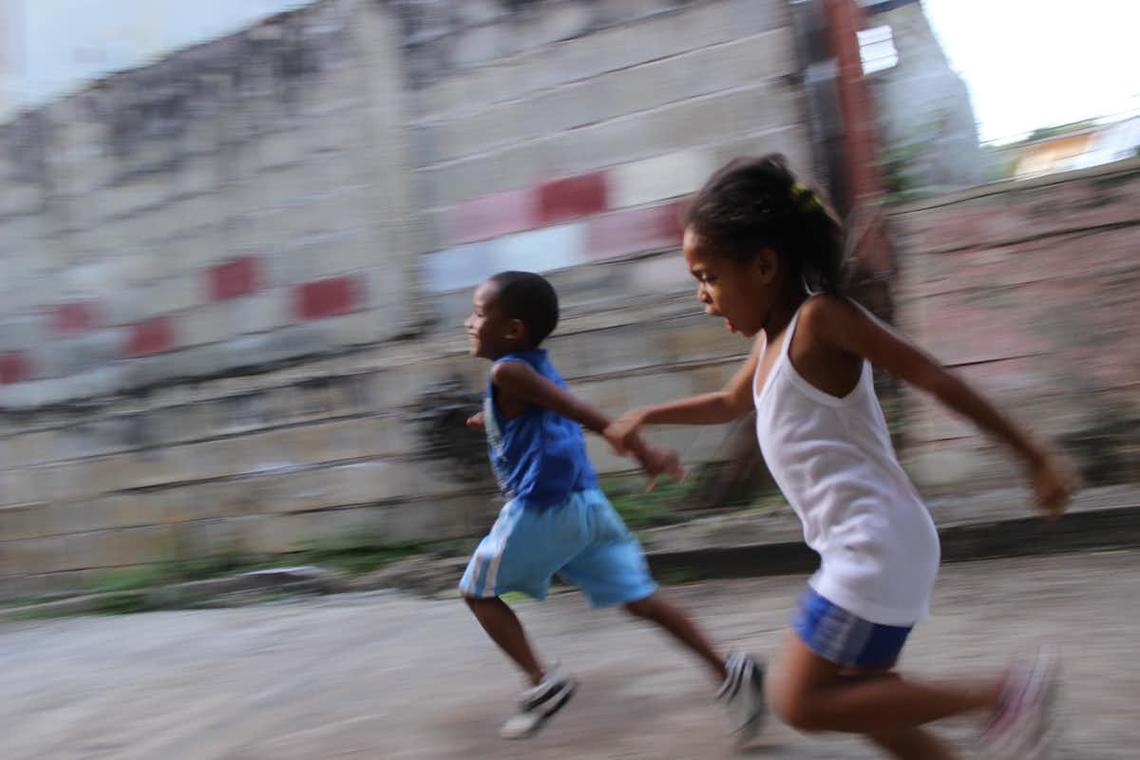 A run through the streets is better for a child’s physical development than a computer game.