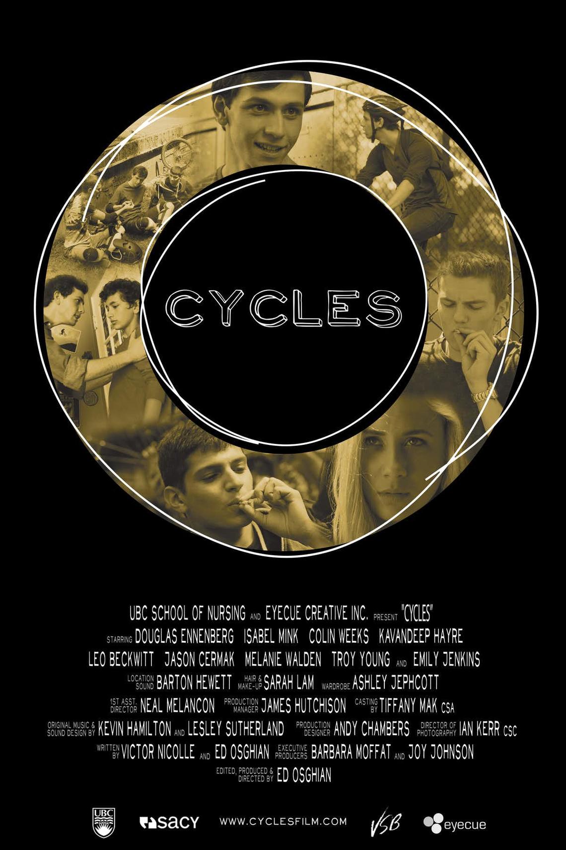 CYCLES was a film produced from research on youth to educate young people about cannabis.