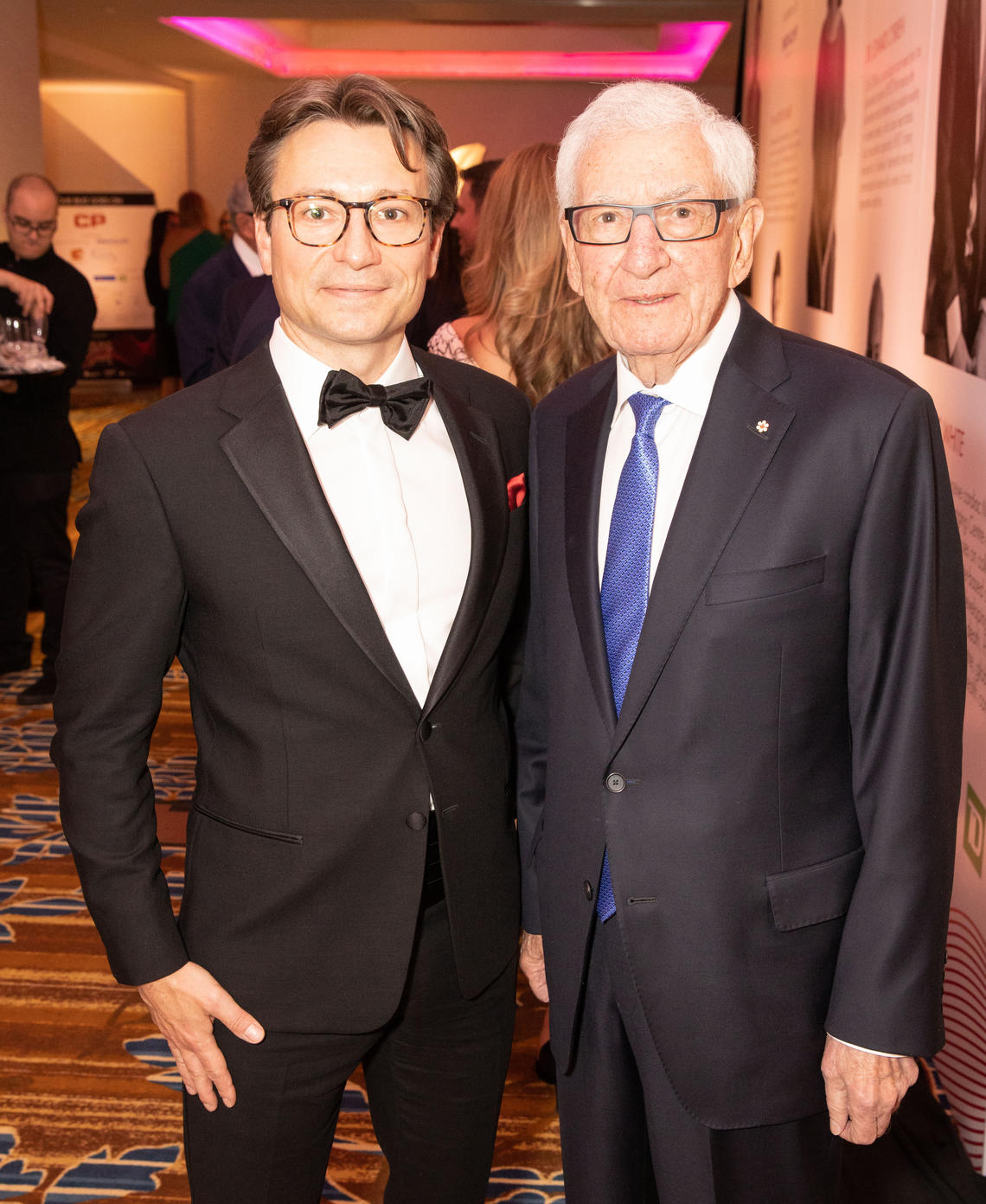 Paul Fedak and founding donor Alvin Libin at the sixth annual The Beat Goes On Gala.