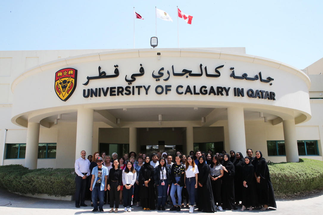 Faculty and student volunteers to the IAAF World Athletics Championships Doha 2019.