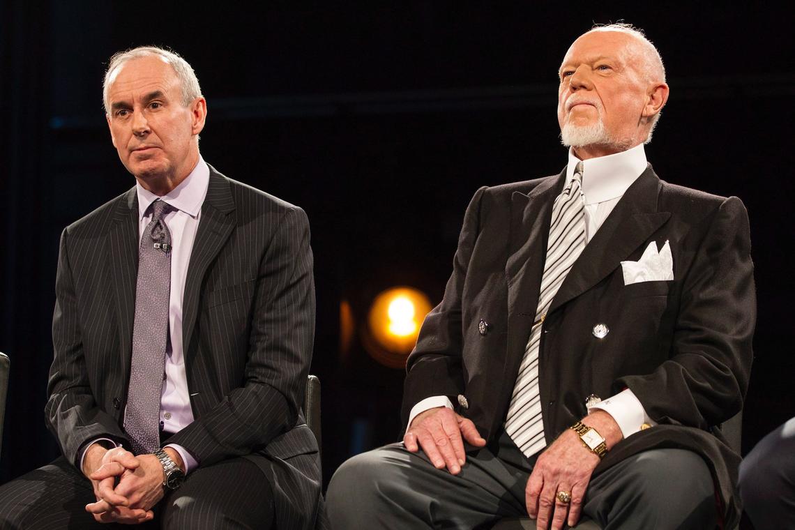 Ron MacLean and Don Cherry