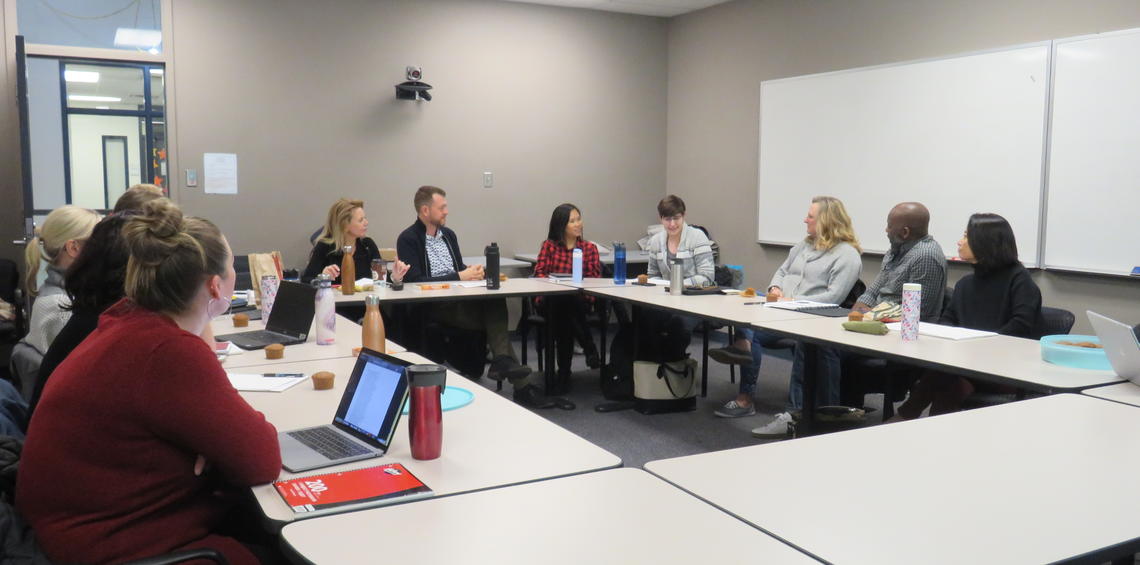 Stackable leadership cohort on last day of residency in Fall 2019.