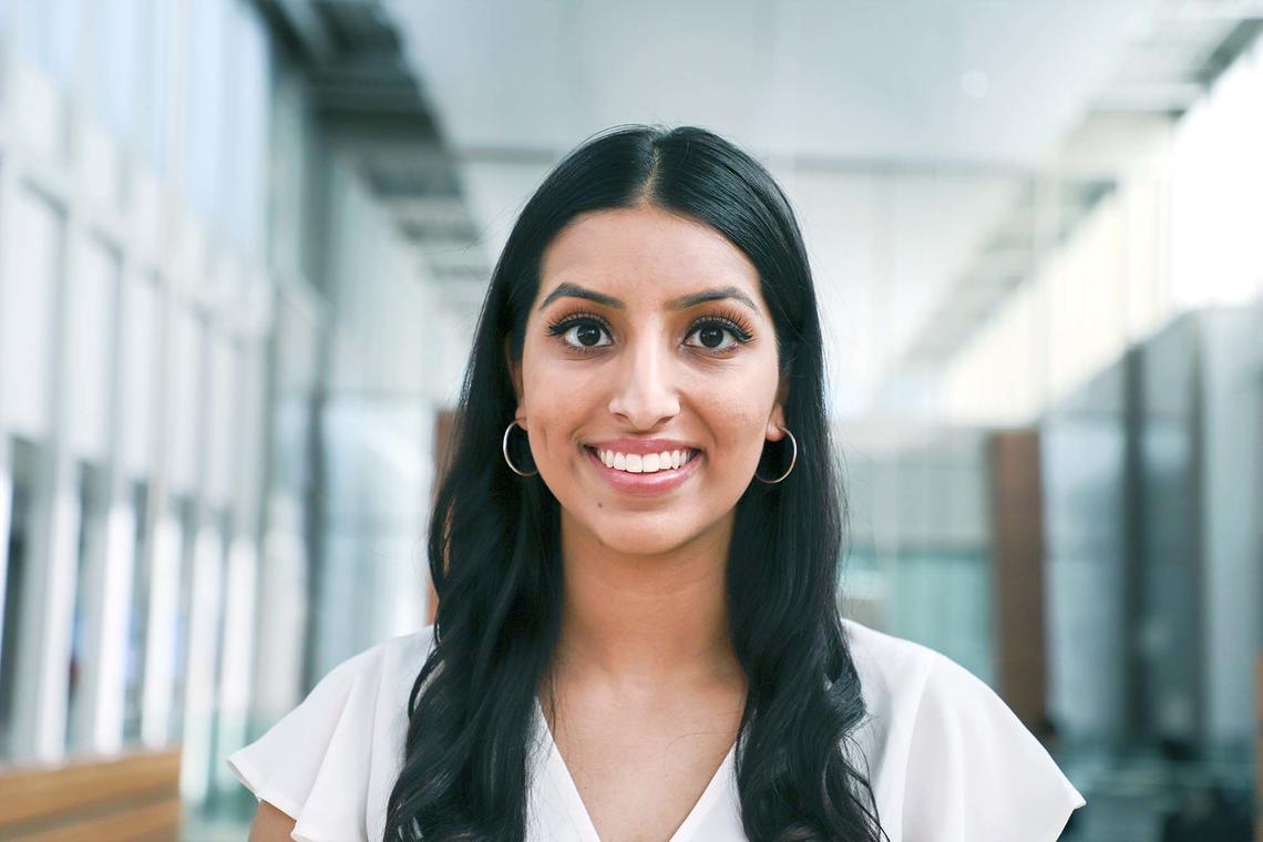 Headshot of WRC Distinguished Undergraduate Student Manpreet Deol