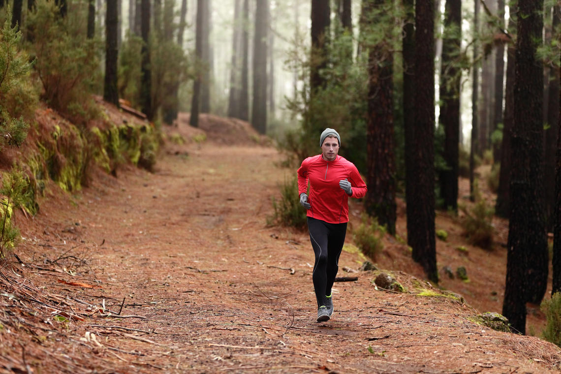 Running outside can help meet exercise needs and maintain your new social distancing routine.